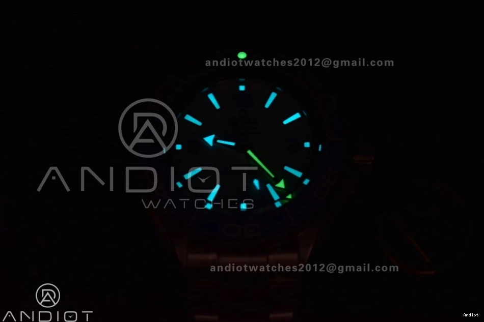 Ultra Ceramic Seamaster A2824 Dial 1:1 Edition TF White Best 6000M on SS Bracelet Bezel Deep SS Blue 1218